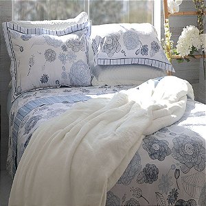 Jogo de Cama Queen 4 Pçs 180 Fios Serena Sonhare Diamante