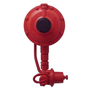 Regulador de Gás Industrial 50kg/h Vermelho DSA 76510/02 Aliança