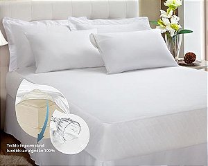 Protetor de Colchão Impermeável 100% algodão - Queen - Kacyumara - Toda a  qualidade de um hotel, agora ao seu alcance!
