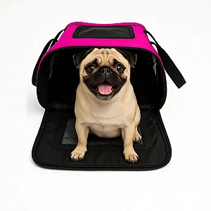 Bolsa Pet Cabine Lufthansa para Cães e Gatos