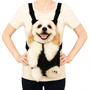 Mochila Canguru para Cães e Gatos até 10kg | Skapet®