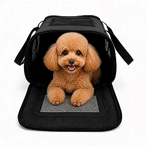 Bolsa Pet Cabine Royal Air Maroc 55×40×20 cm para Cães e Gatos