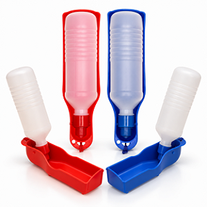 Bebedouro Portátil para Cachorro 500 ml – Passeio e Viagem