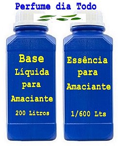 Base para Amaciante Onde Comprar 200 Lts Perfume Total