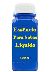 Essência para Sabão Líquido 500 Ml faz 300 Lts Tipo S111