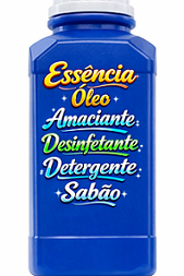 Essência para Amaciante, Desinfetante, Detergente e Sabão Lts EPL130