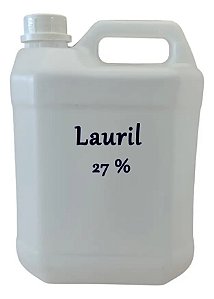 Lauril 27% 5 Kg Matéria Prima para Fabricar detergente e Sabão Líquido