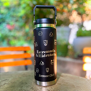 Garrafa Térmica Alcinha 2.0 Preto - 900ML