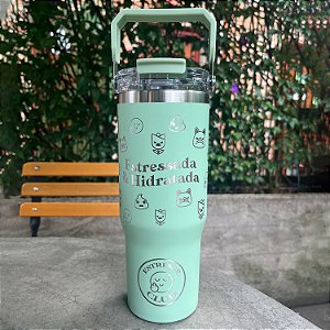 Garrafa Térmica Alcinha 900ML - Verde