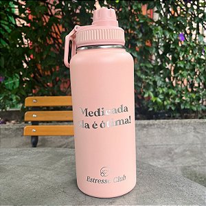 Garrafa Térmica Rosa Claro - 950ML