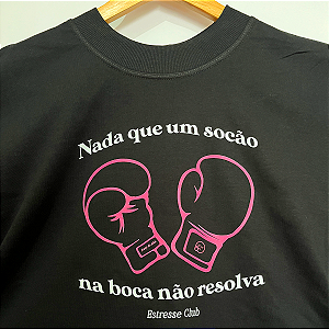 Camiseta Socão na Boca - Preta