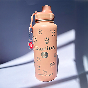 Garrafa Térmica Signos Rosa Claro - 950ml