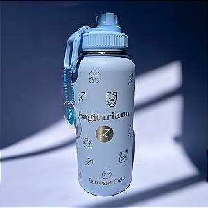 Garrafa Térmica Signos Azul Bebê - 950ml