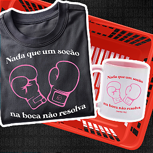 Kit Socão na Boca ( Camiseta + Caneca )