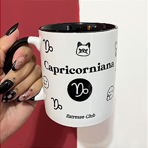 Caneca Signo Capricórnio