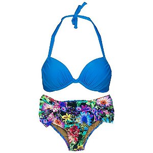 Conjunto Renata Azul e Florido