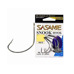 Anzol SASAME Snook Hook (robaleiro) - Black Niquel - Tamanhos