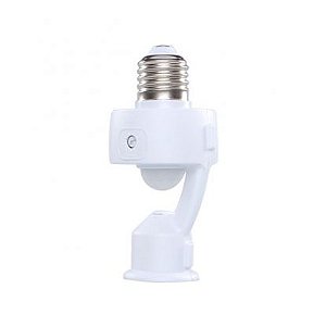 Sensor de Presença Ajustável - Com Soquete E27