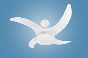 Ventilador Mareiro 4 pás LED Branco 127v.