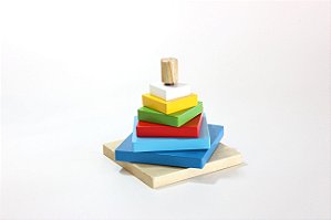 Pirâmide de Encaixe Quadrada