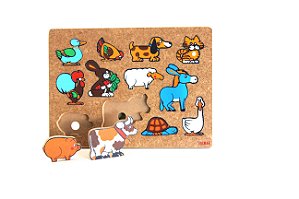 Quebra-Cabeça Animais Domésticos