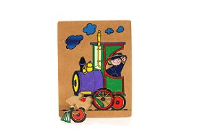 Quebra Cabeça Locomotiva