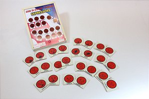 Jogo de Atenção e Memória Expressões com 24 Peças