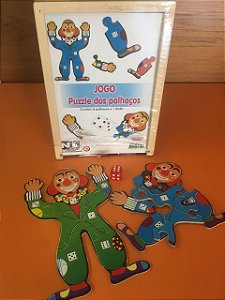 Jogo Puzzle dos Palhaços