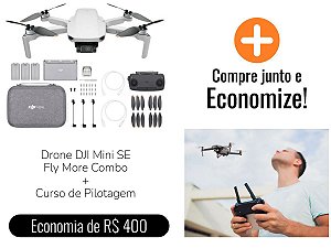 Compre Junto - Drone DJI Mini SE + Curso de Pilotagem