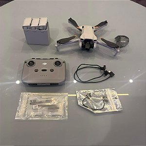 Drone DJI Mini 3 Fly More Combo Plus (Radio sem tela) - Seminovo