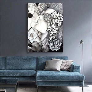 Quadro Decorativo Jardim Paralelo Feminino Artista: Vanessa Zanini