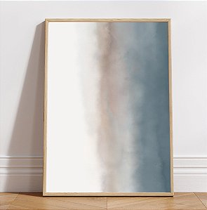 Quadro Decorativo Aqua Pale Blue.