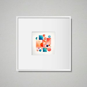 Quadro com Arte Exclusiva para coleção NMJ Collor - Artista: Jonathan Borba