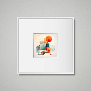 Quadro com Arte Exclusiva para coleção NMJ Collor - Artista: Jonathan Borba