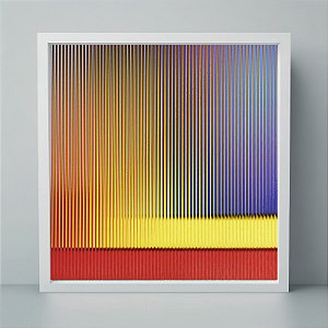 Quadro com Arte Exclusiva para coleção Colorful