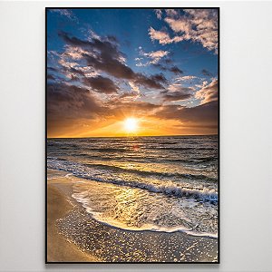 Quadro Decorativo Mar ensolarado.