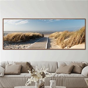 Quadro decorativo Caminho para a praia.