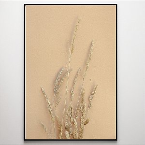 Quadro Decorativo Flor de trigo.