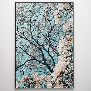 Quadro Decorativo Árvore na primavera.