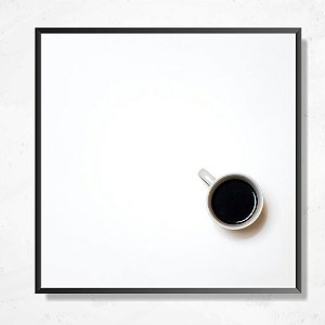 Quadro decorativo Xícara de café.