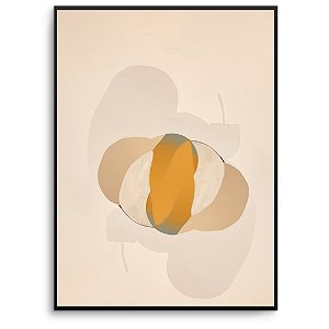 Quadro Decorativo Abstrato Fruta.