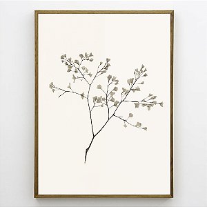 Quadro Decorativo Floral Abstrato.