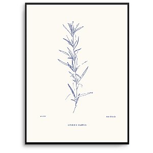 Quadro Decorativo Flor Abstrato.