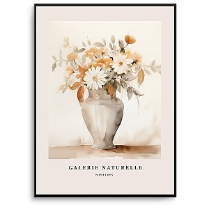 Quadro Decorativo Flores Abstratas.