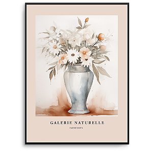 Quadro Decorativo Flores Abstratas.