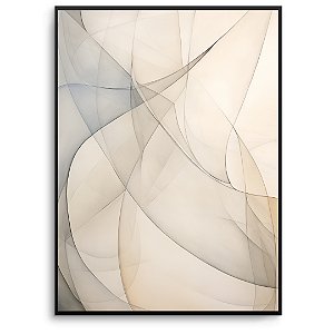Quadro Decorativo Abstrato Detalhes geométricos.