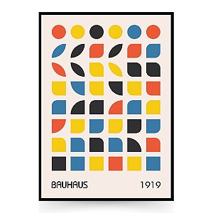 Quadro Decorativo Coleção Bauhaus