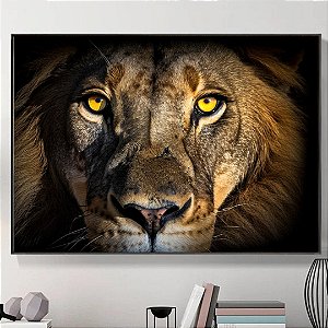 Quadro Decorativo Leão.