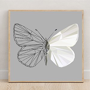 Quadro decorativo Borboleta.