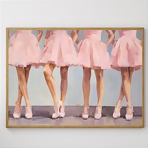 Quadro Decorativo Bailarinas.